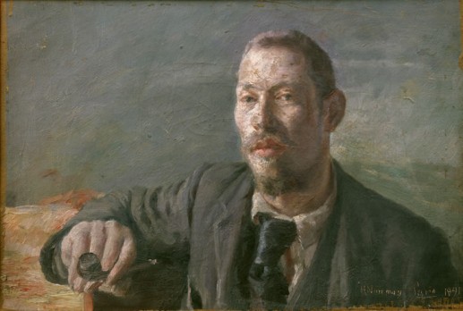 Herman Norrman Självporträtt 1901