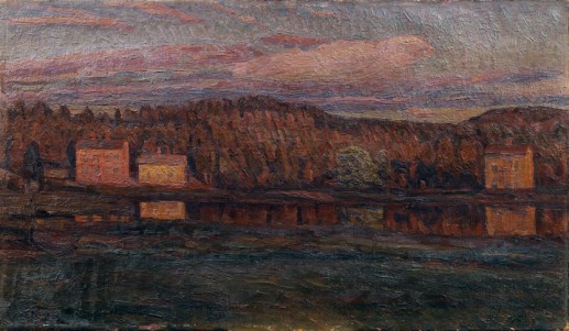 Herman Norrman: Vid ån, 1899