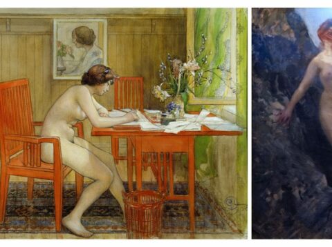 Straffbara motiv av Anders Zorn och Carl Larsson i kejsar Wilhelms Tyskland