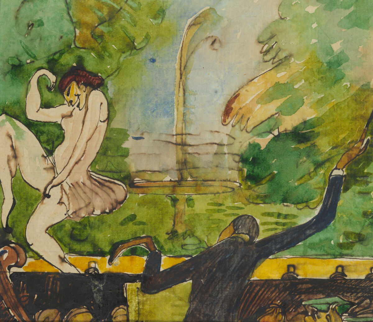 Axel Törneman, Variété, undated, Thielska Galleriet.