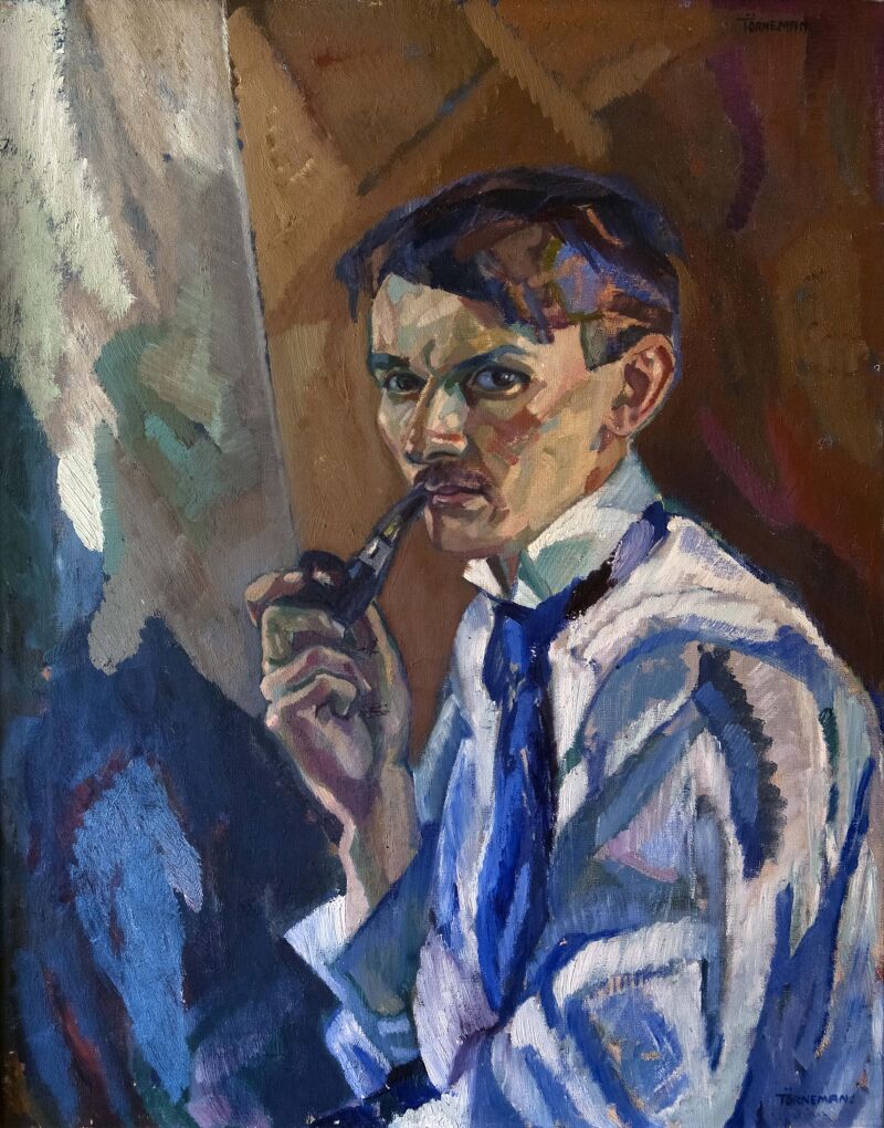 Axel Törneman, Self-portrait, c. 1920, Thielska Galleriet