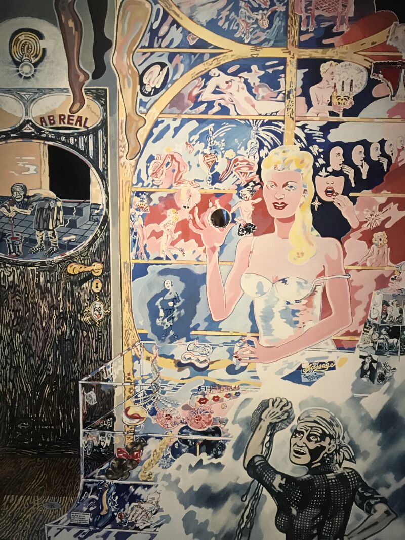 Karin Frostenson, "AB real - Speglingar", Det nya museet, 1975,2019