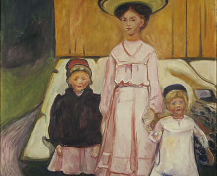 INSTÄLLD Påsklov. Familjevisning av Edvard Munch och Thiels konstsamling