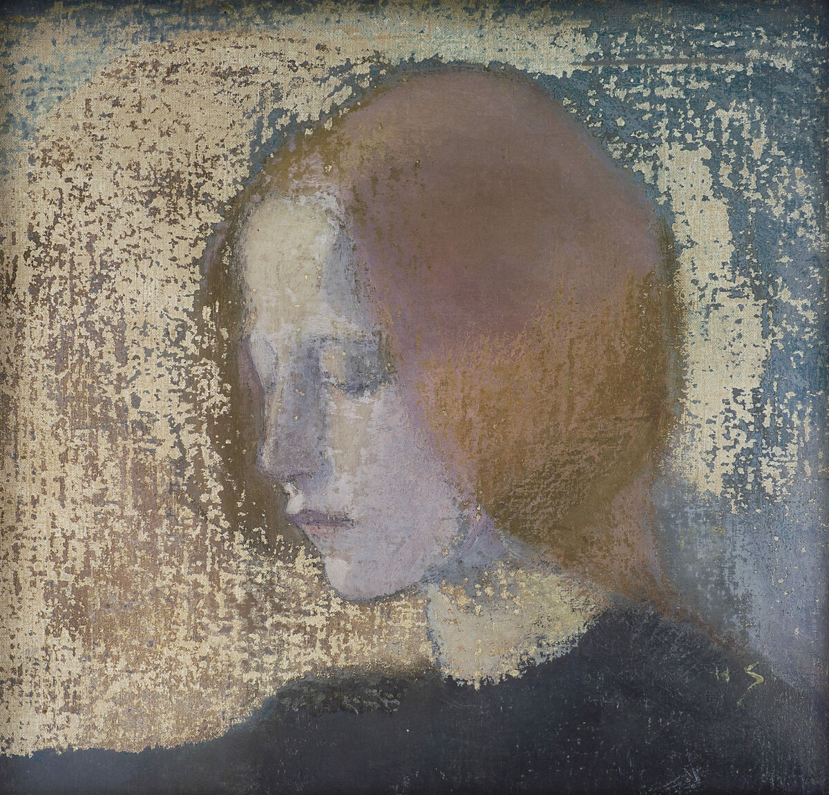 Helene Schjerfbeck, Fragment, 1904, Villa Gyllenberg. Photo: Signe och Ane Gyllenbergs foundation / Matias Uusikylä