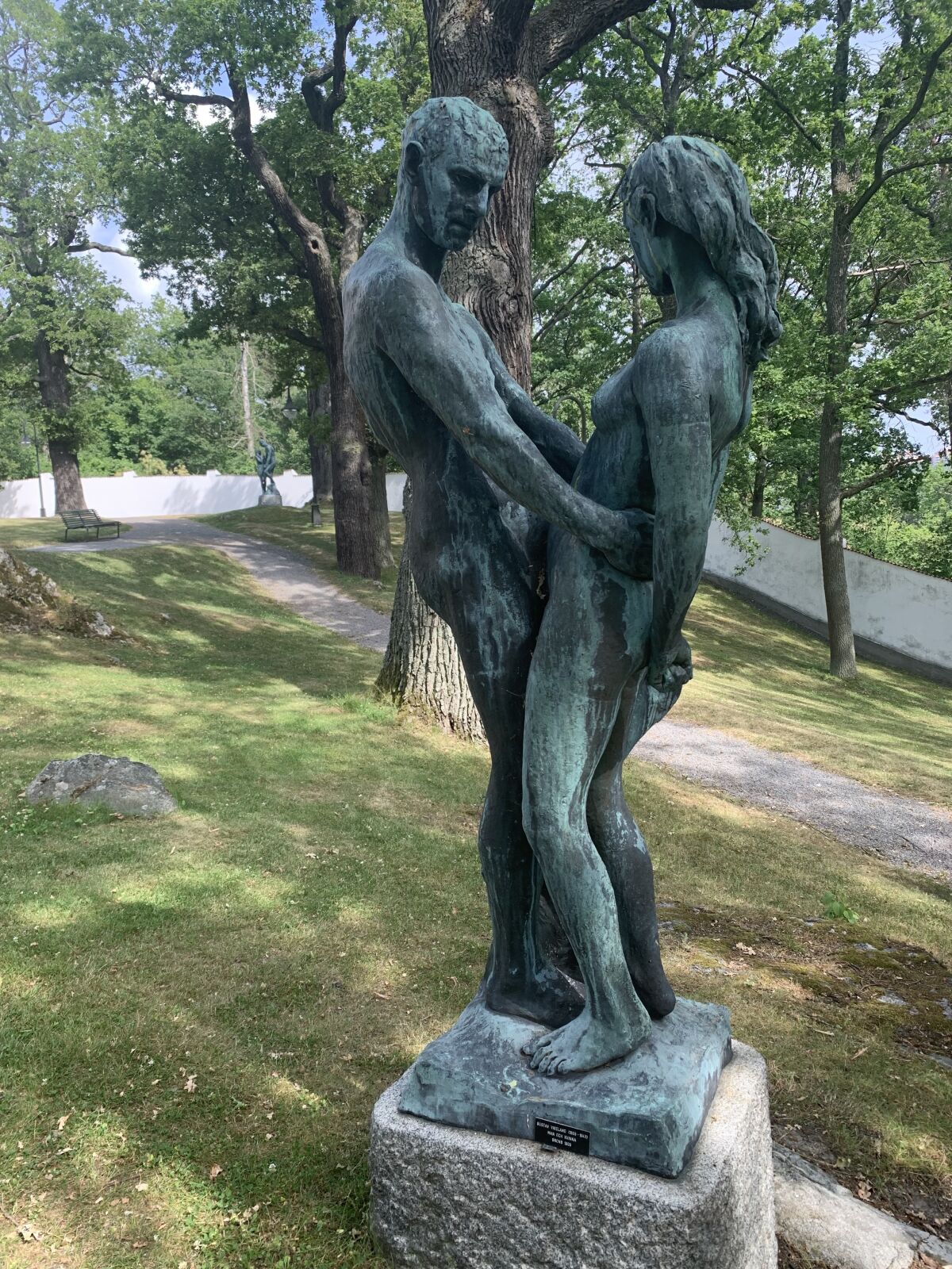 Gustav Vigeland, Man och Kvinna, 1906, Thielska Galleriet.