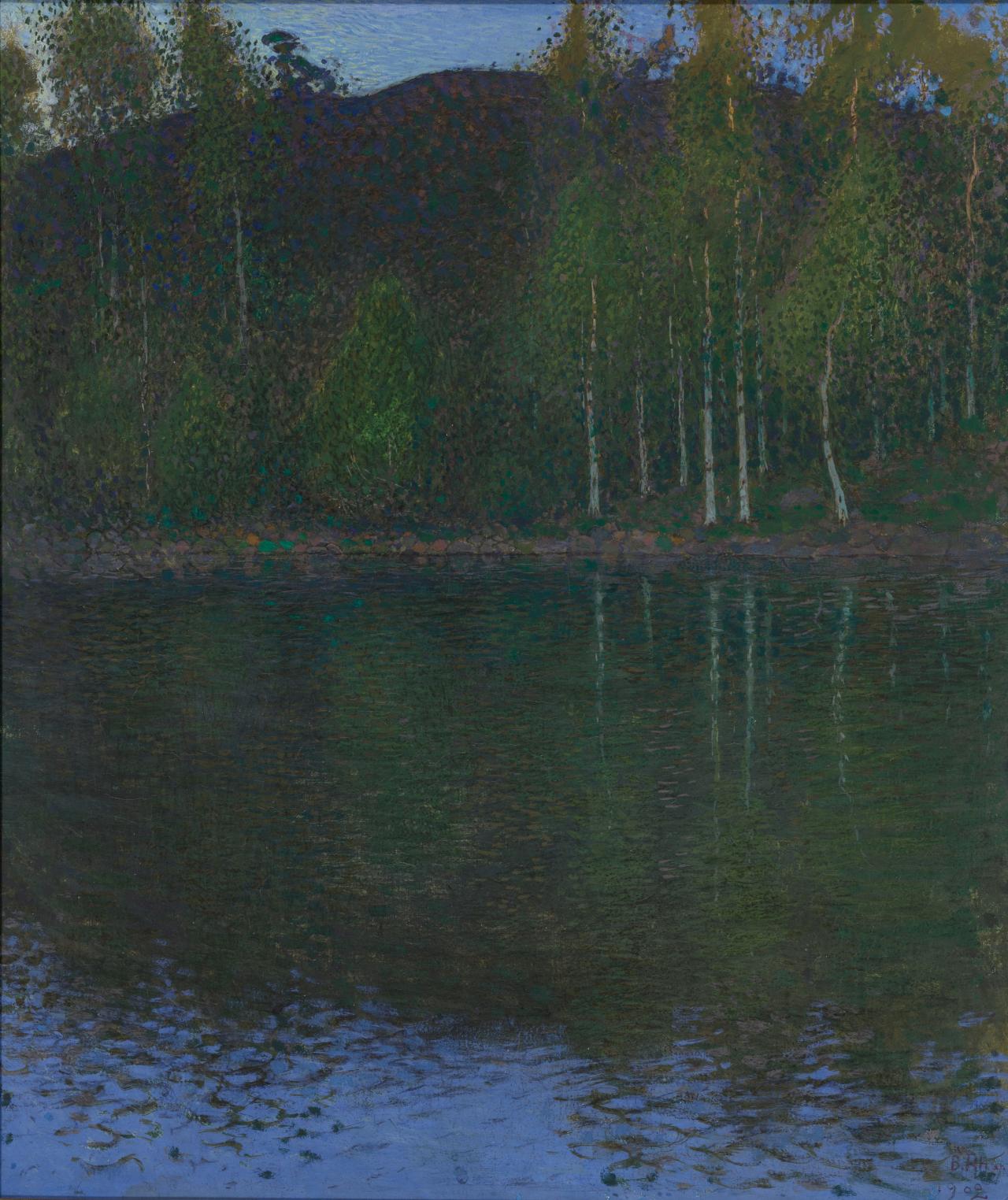 Björn Ahlgrensson, Stranden, 1902, Thielska Galleriet.