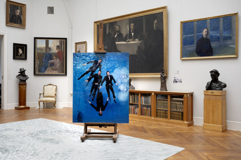 Maria Friberg, <em>Almost There</em>, 2000, i Salongen.