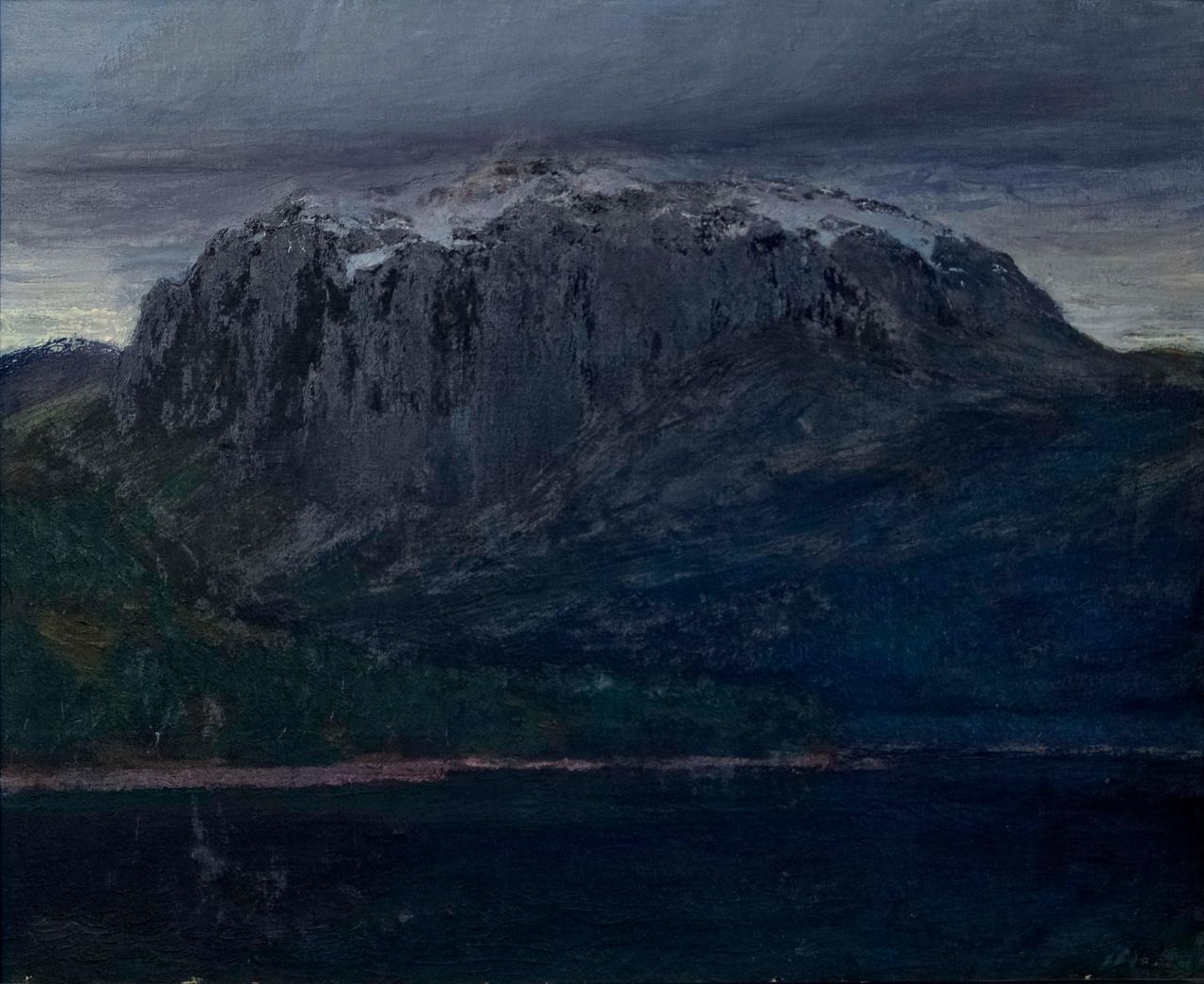 Elis Åslund, <em>Kaskaivo</em>, Kvikkjokk, 1899, Thielska Galleriet. 