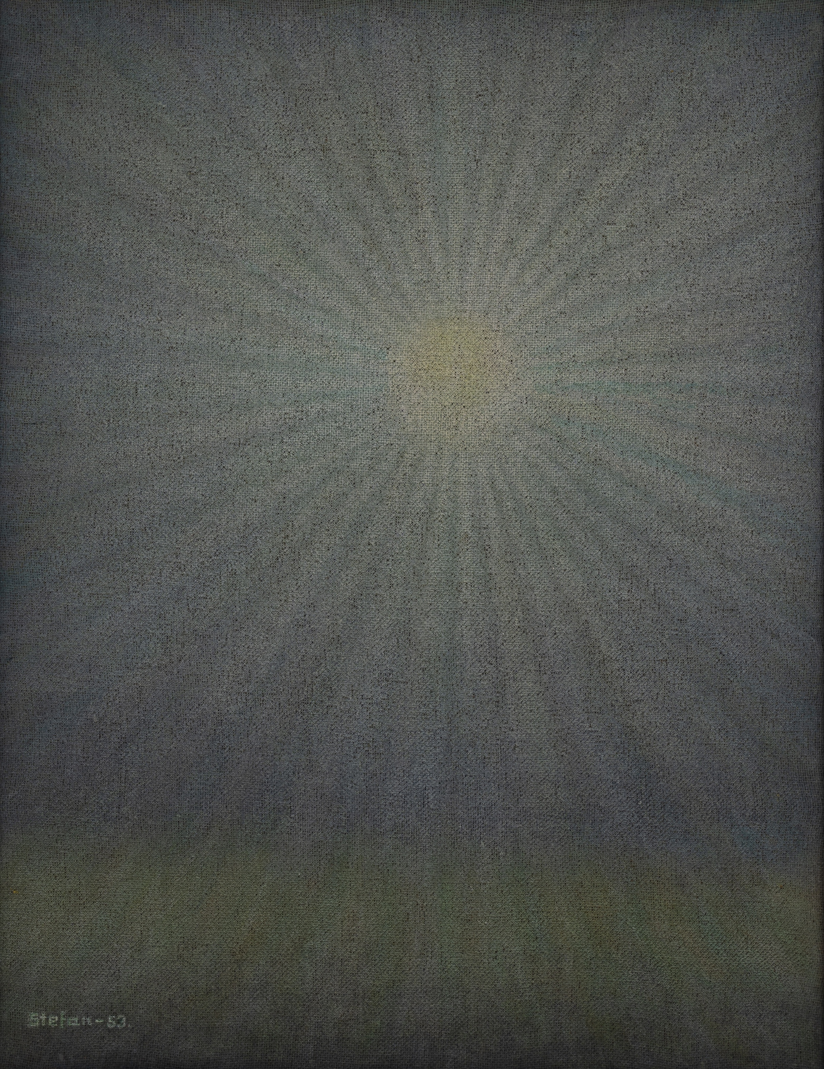 Stefan Johansson, <em>Lantern in haze</em>, 1953. Private owner. Photo: Mikael Solebris