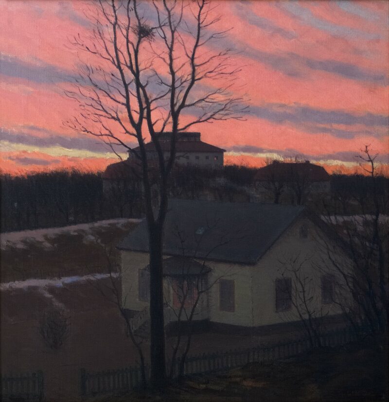 Hjalmar Linde, Evening, 1901, Thielska Galleriet