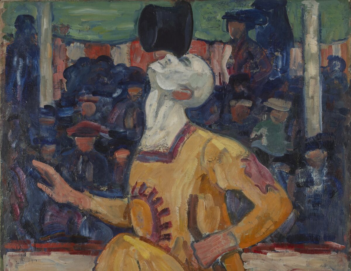 Gösta von Hennigs, Den gamle gycklaren, 1912, olja på duk. Prins Eugen Waldemarsudde. Foto: Lars Edelholm