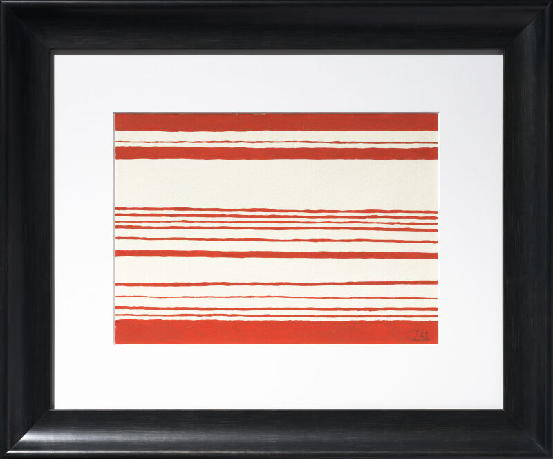 VII, Tom Hedqvist 2025, gouache på papper, 460,5 x 390 mm, foto Per Myrehed
