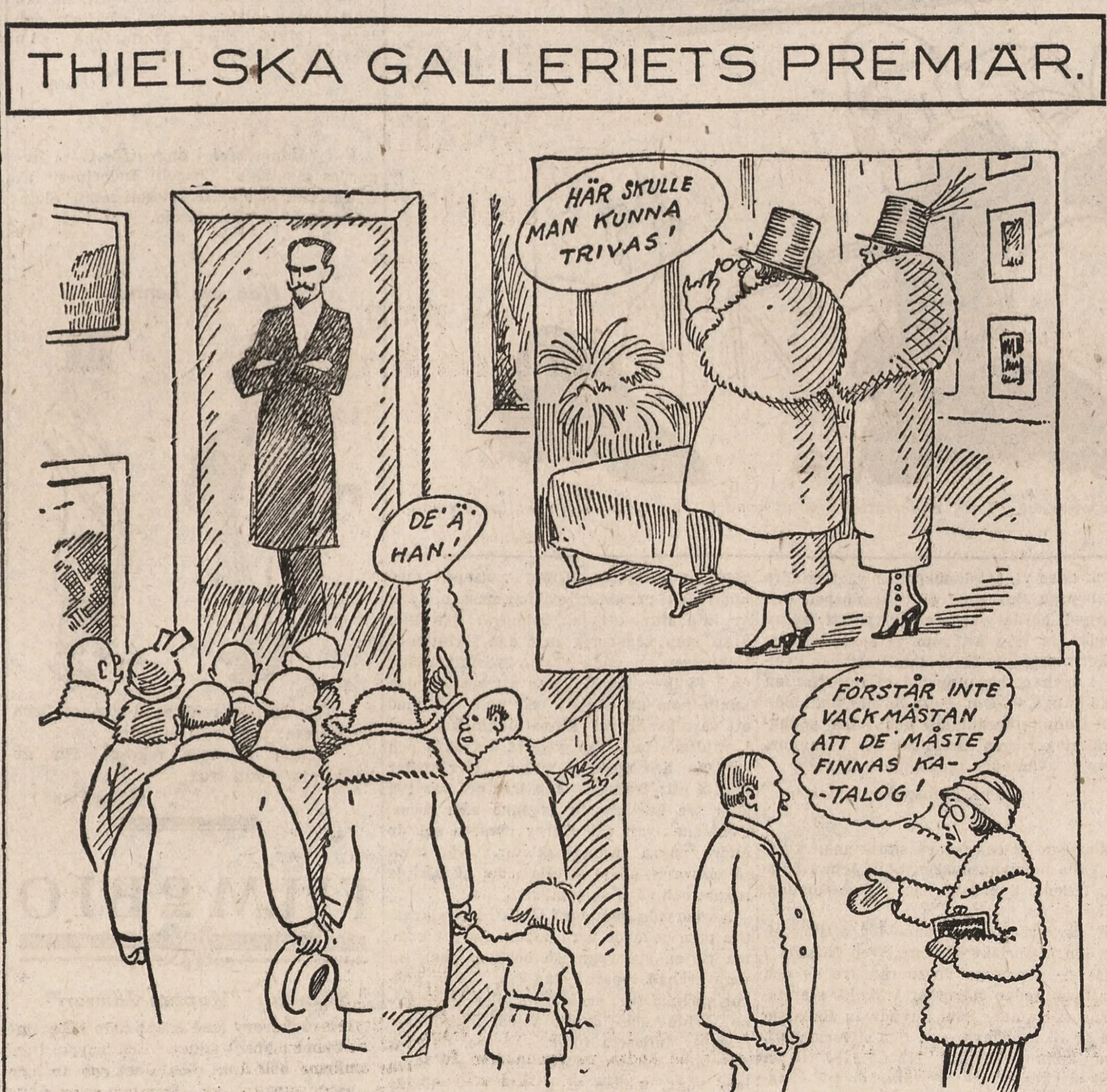 Ur Svenska Dagbladet 8 januari 1925