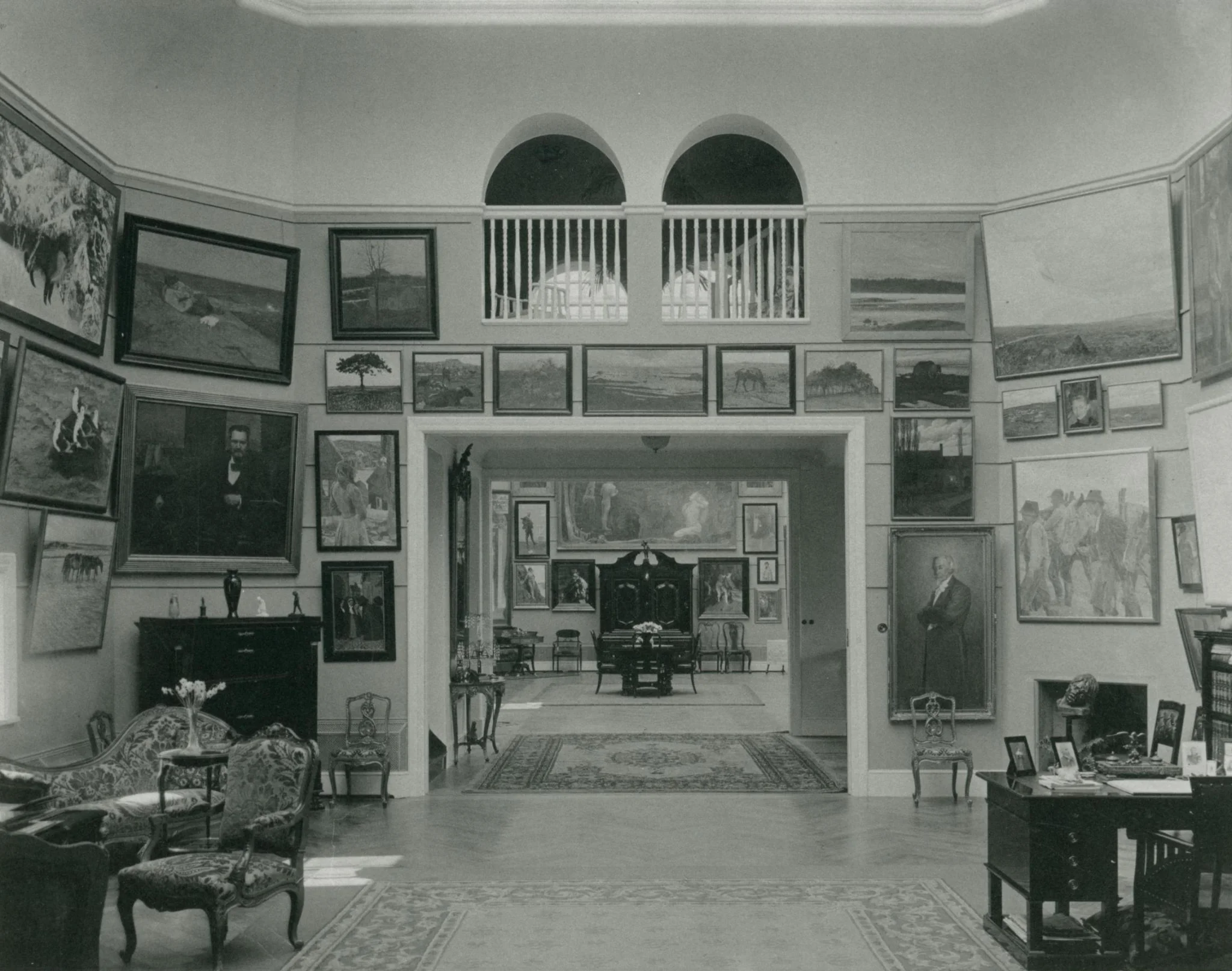 Interiör Thielska Galleriet ca 1906
